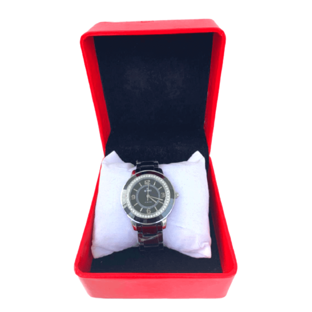 Montre pour femme en céramique Noire - modèle 3