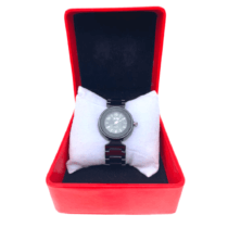Montre pour femme en céramique Noire - modèle 1
