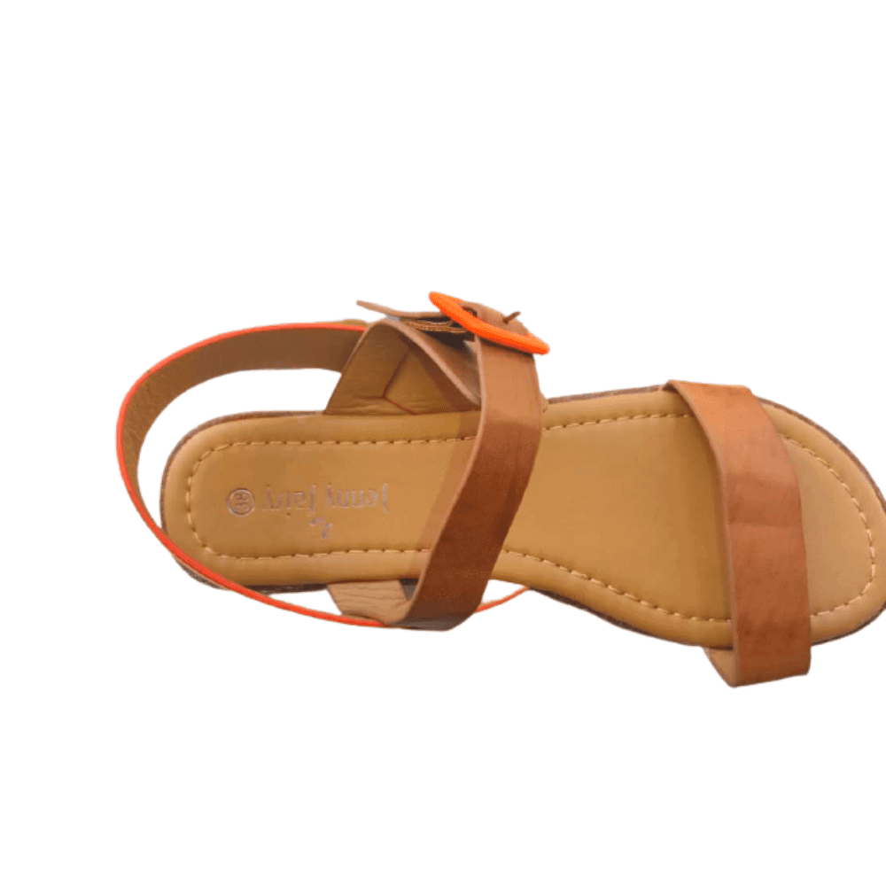 Pieds nus femme Jenny Fairy Marron pointure: 38