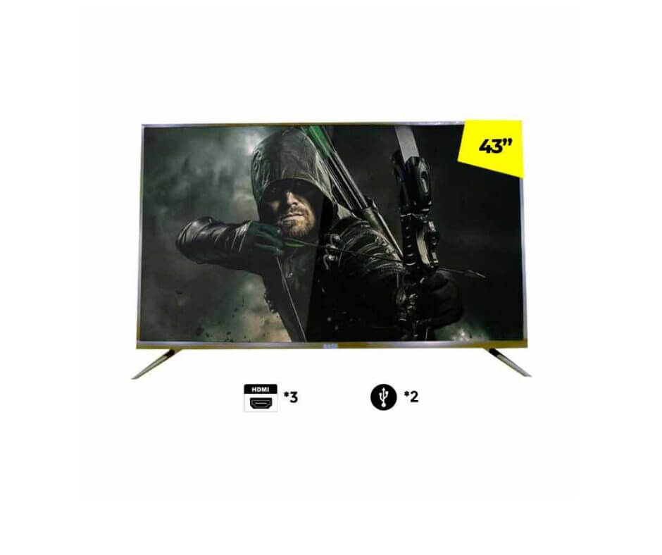 SMART TV LED - NAGU - 43" - Garantie: 6mois (Crédit)