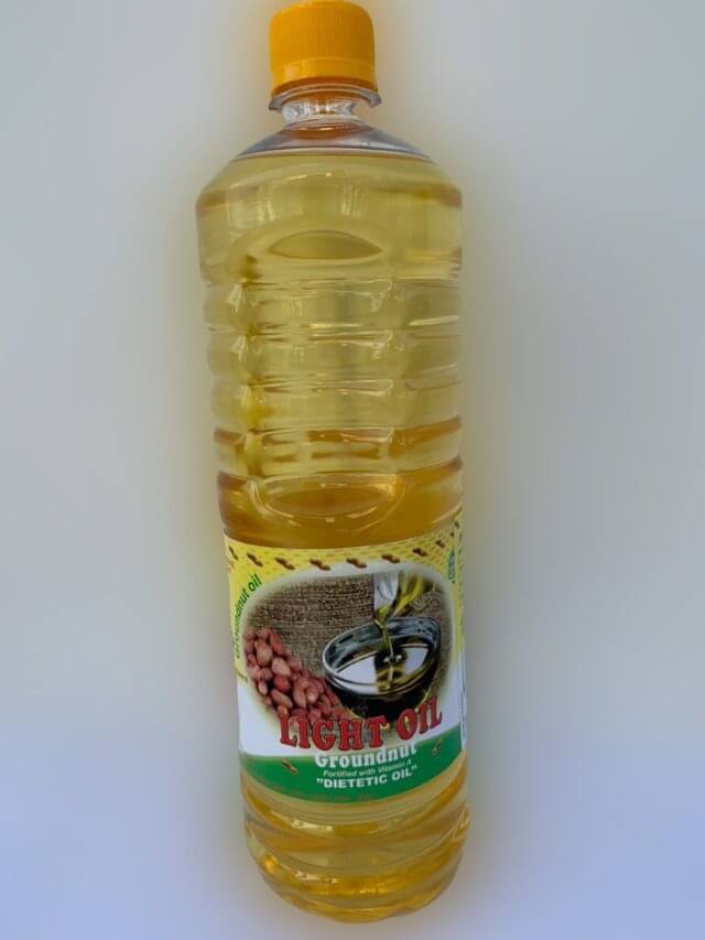 Huile D'arachide LIGHT OIL - 100% BIO, 1 Litre