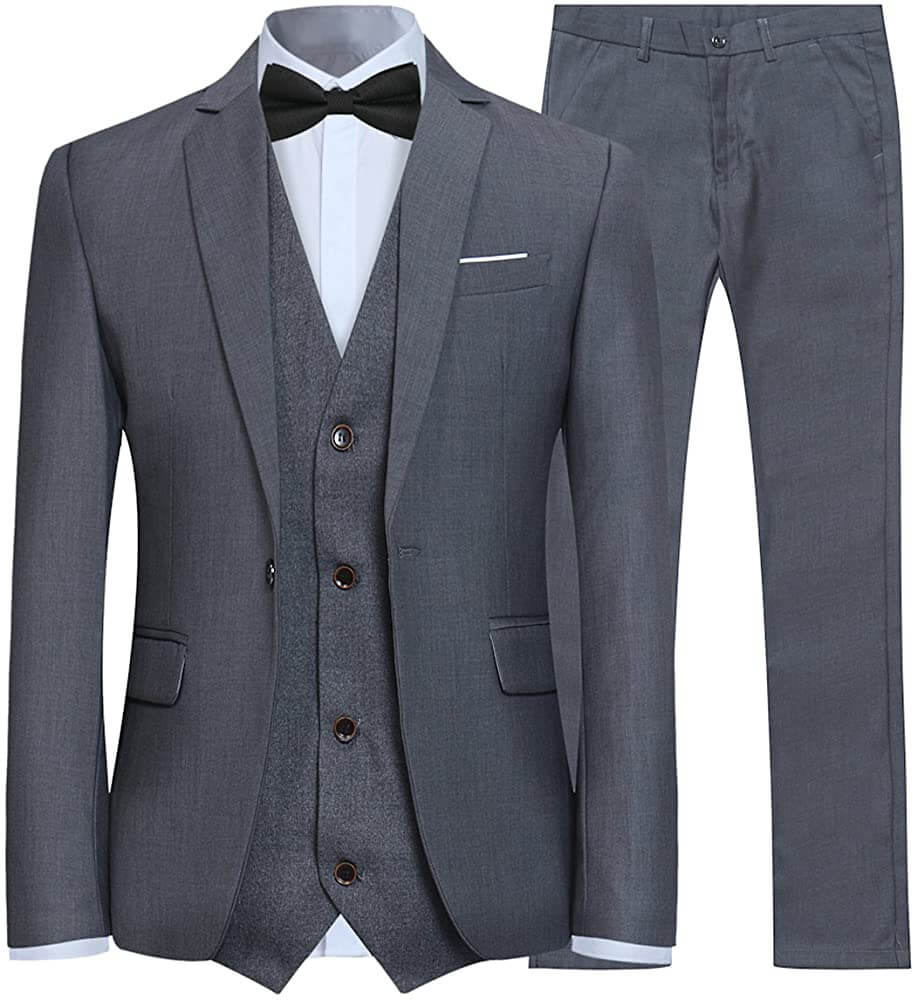 Ensemble Costume 3 pièces - Gris