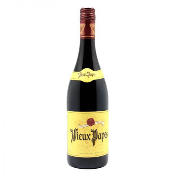 Vin Rouge Vieux Papes Verre - 75cl - 12%Alc