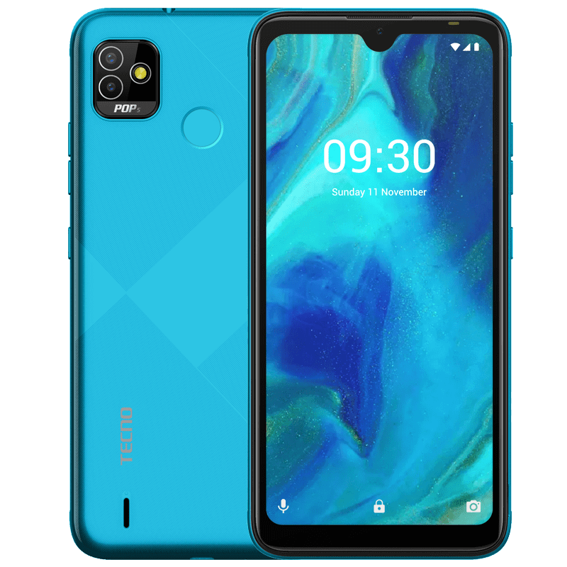 TECNO POP 5 - 32+2Go - 5/5Mpx - 6.1" - Garantie 12 mois (Crédit)