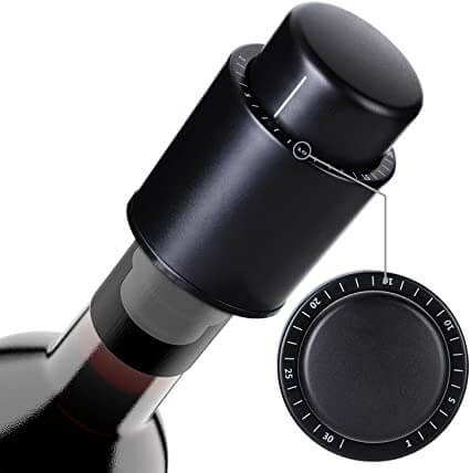 Bouchon Bouteille Vin, les Bouchons de Champagne Sous Vide, avec Marqueur de Date