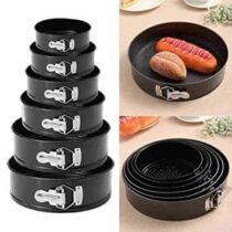 Moules à Gâteaux en Inox – 7 pièces
