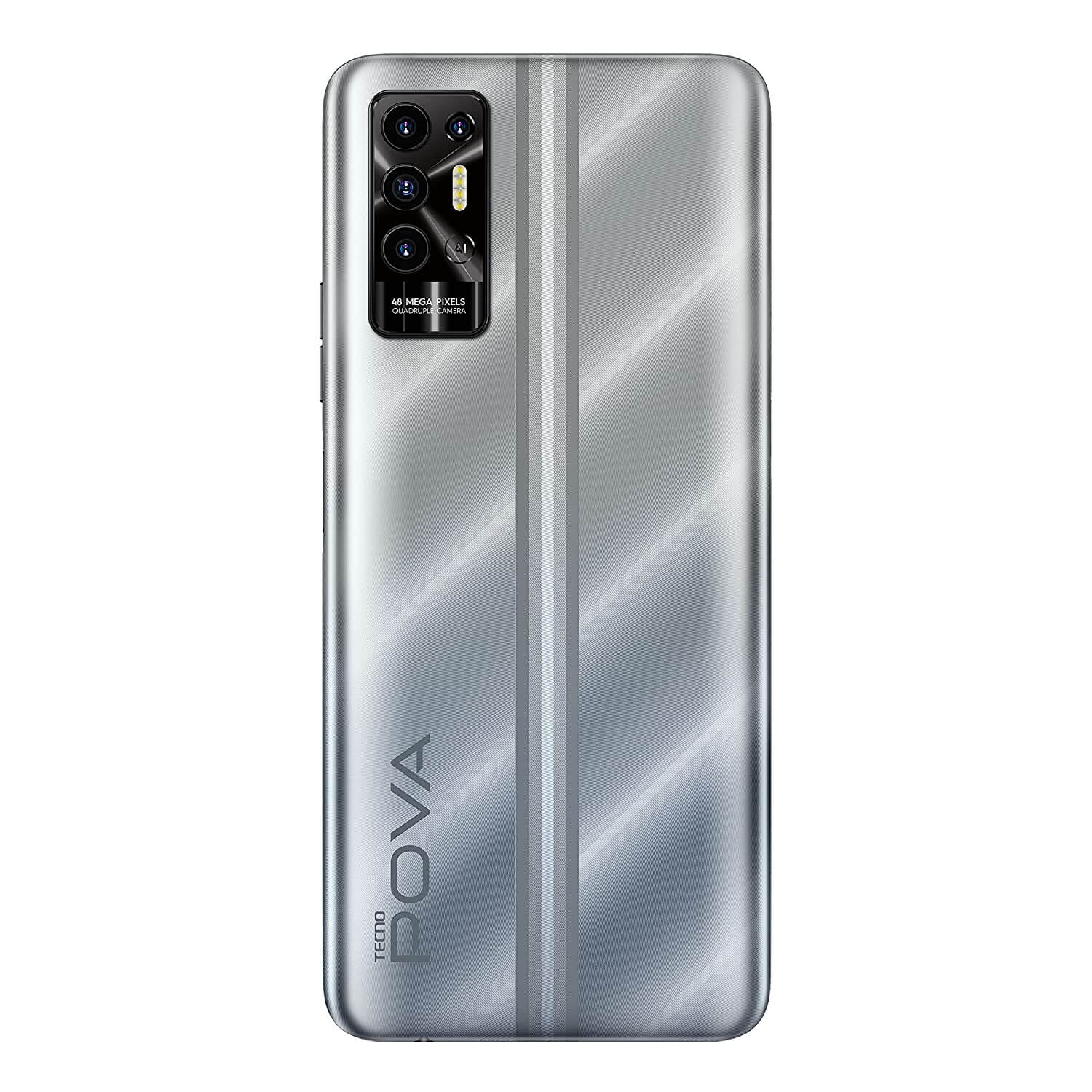 Tecno POVA 2 - 7000Mah - 6.9" - 128Go/6Go de RAM - 48MP Quad Rear Camera - 3 Mois de Garantie – Image 4