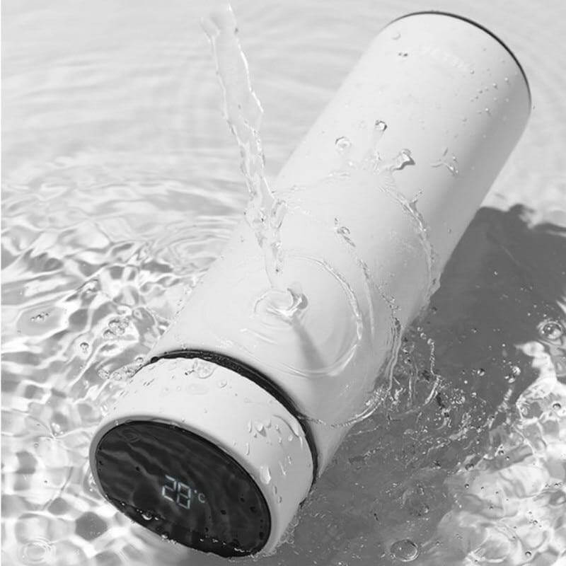Thermos isotherme intelligent avec écran LED tactile - en acier inoxydable – Image 2