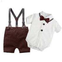 Ensemble Bébé Garçon - Culotte - Polo - 3 à 12 mois