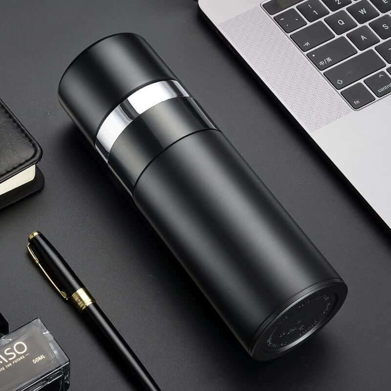 Thermos isotherme intelligent avec écran LED tactile - en acier inoxydable – Image 3