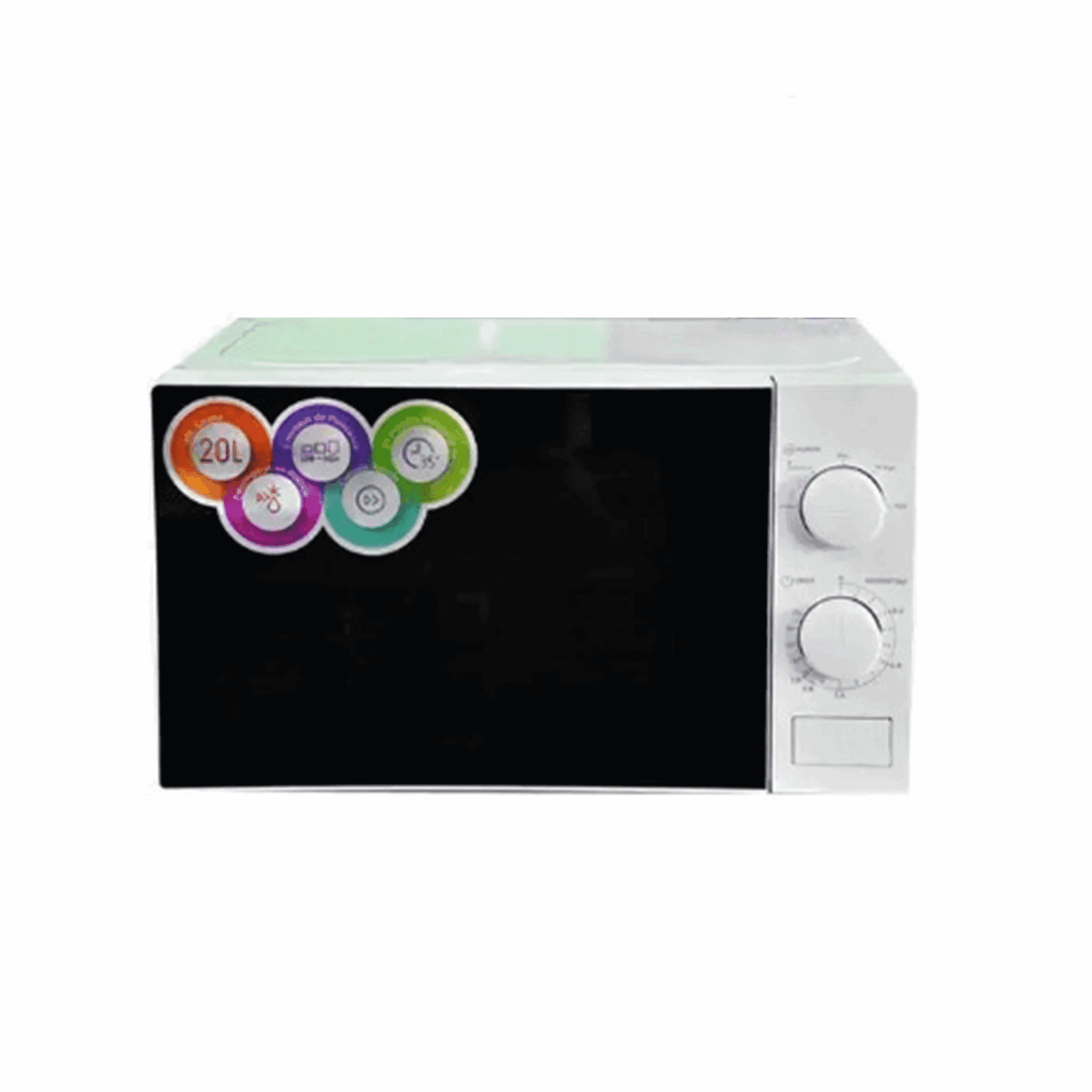 Micro-onde - OSCAR - OSC-M2BU - 20L - 700W - Blanc - Garantie 06 mois