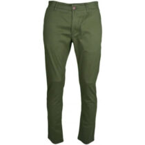 Pantalon Chino Kaki Homme - Slim Fit - Vert