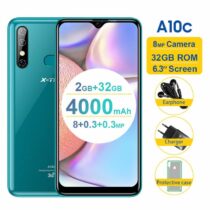 A10 C X-TIGI - Dual Sim - 6.3″- 32Go+2Go - 8Mpx Triple Camera - 4000 MAh - Garantie: 12 mois