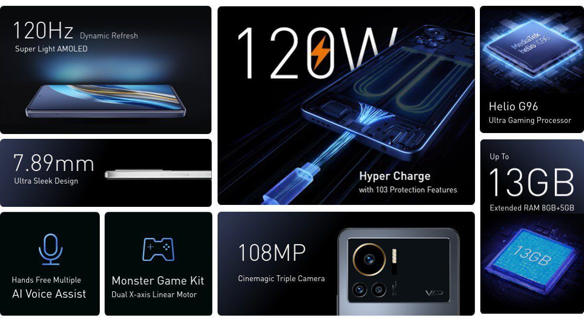Infinix Note 12 VIP - 256/8Go - 108MP - 6.7" - 4500mAh - Garantie 12 mois – Image 4