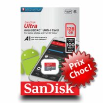 Carte Mémoire SanDisk 128Go Ultra microSD UHS-I U1