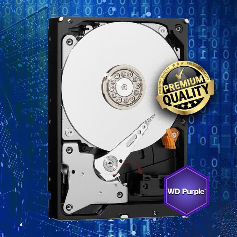 Disque dur interne HDD 2 To Western Digital Purple Vidéo Surveillance 6Gb/s – Image 2