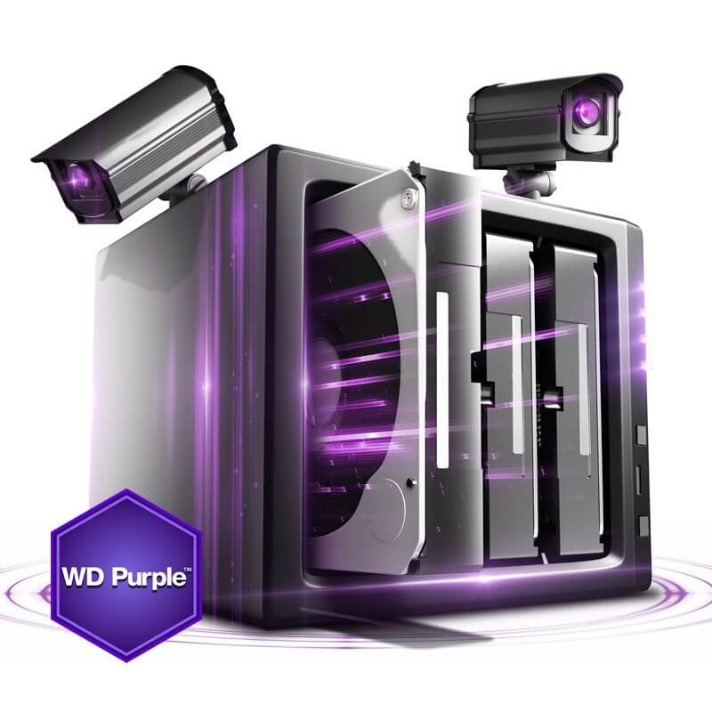 Disque dur interne HDD 2 To Western Digital Purple Vidéo Surveillance 6Gb/s – Image 3