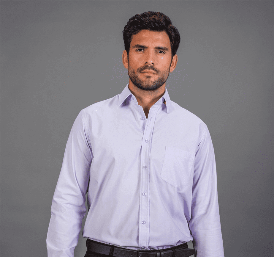 Chemise a cravate slim fit - Tudors - 55% coton - Taille L