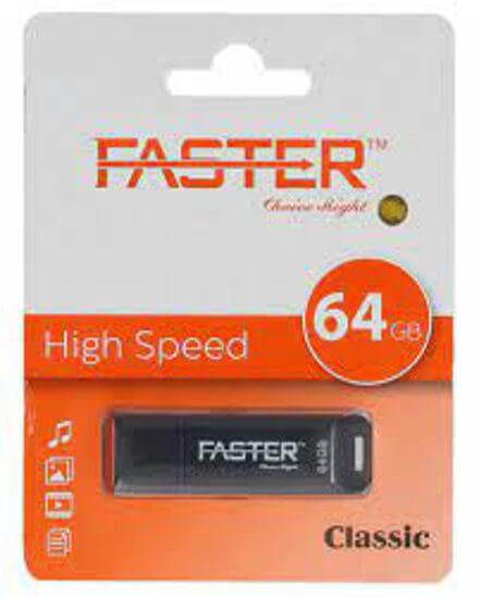 CLE USB 64GO FASTER - 13 mois de garantie
