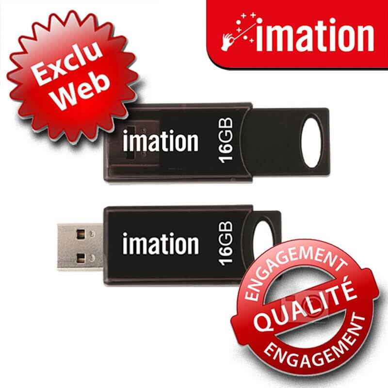 Clé USB 2.0 Imation Sledge de 16GB – Image 3