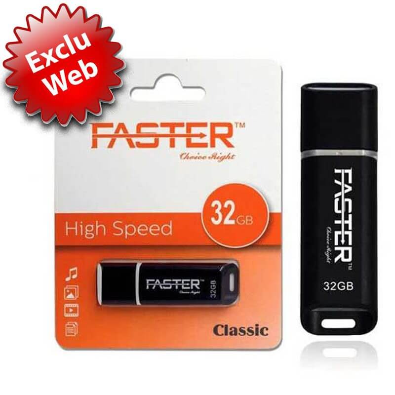 Clé USB2 Faster Classic de 32GB