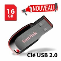Clé USB 2.0 16 GB SanDisk Cruzer Blade