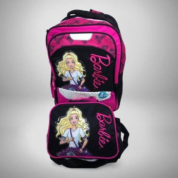 Sac à Dos - Barbie -2 en 1 - CE2 au CM2 - Avec 1 parapluie offert