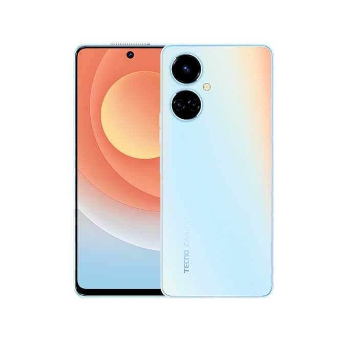 Tecno Camon 19 (CI6) - 128/4Go ram ordinaire + 3Go RAM - 6.8" - 5000 MAh - Garantie:13 mois (Crédit)