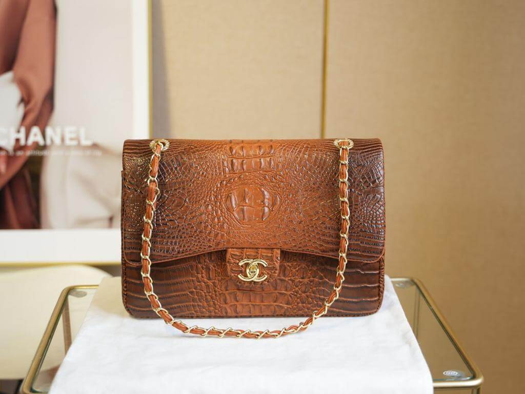 Sac à Main Croco COCO CHANEL 2 en 1 – Générique – Collection – Image 5