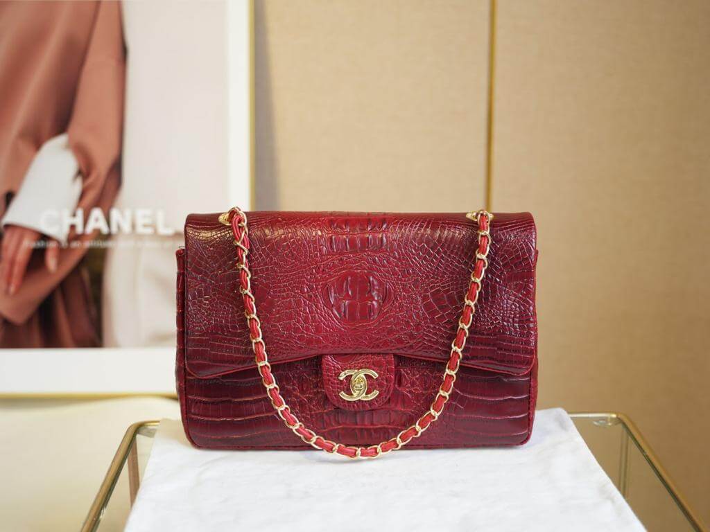Sac à Main Croco COCO CHANEL 2 en 1 – Générique – Collection – Image 3