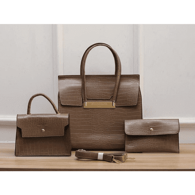 Sac à main - Balenciaga 3 en 1 - Croco - Générique - Collection