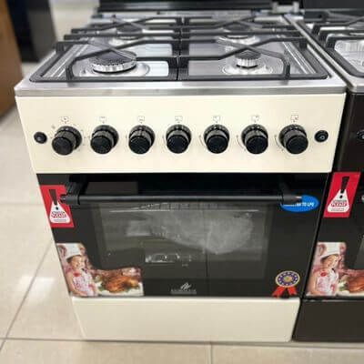 cuisinière à gaz 4 foyers Eurolux Trendy