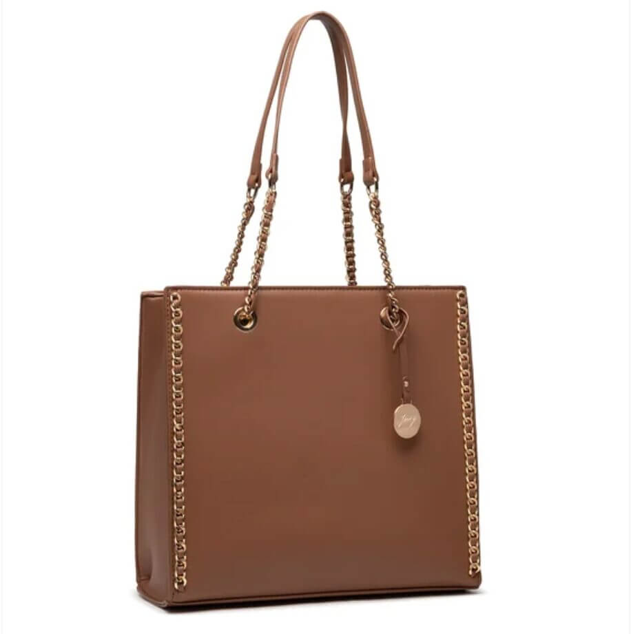 Grand Sac a main - Jenny Fairy - Marron