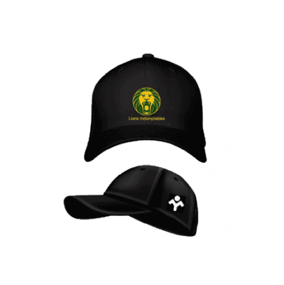 Casquette floquée - Lions Indomptables - Edimo Design - Noir