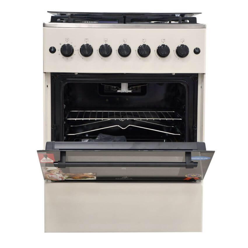 Cuisinière EUROLUX - EUR.TRENDY - 4 Foyers - 60 * 60 - Crème - 06 Mois – Image 5