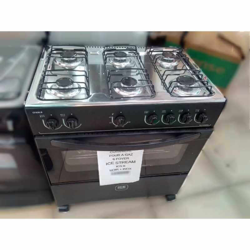 Cuisinière - Ice Stream 50*75cm 6 foyers - Garantie 3 mois