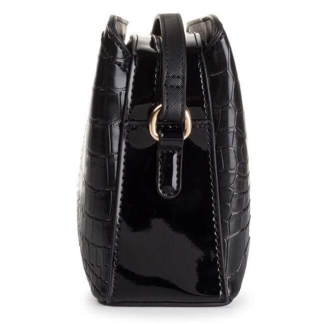 Petit sac à main - Jenny Fairy - Croco -Noir - Femme - MDN – Image 2