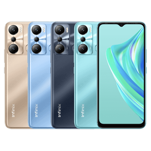 Infinix Hot 20i - 4G LTE - 6.6" - 64Go / 2 Go Ram + 2Go de Ram fusion - 13MP/8MP - 5000mAh - Noir - 12 mois de garantie – Image 4