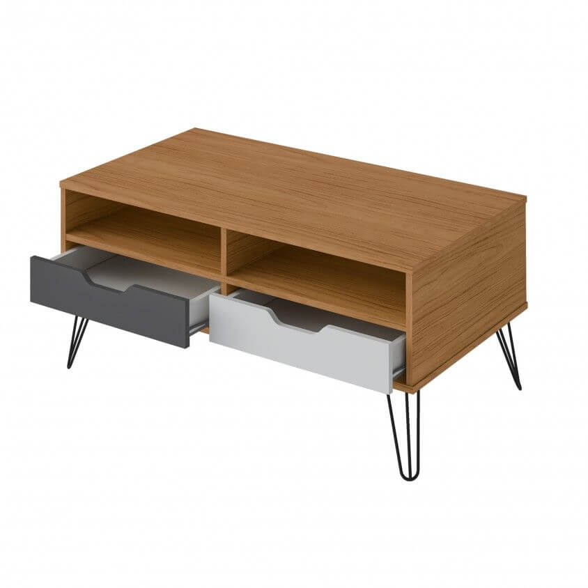 Table basse Guéridon- G-ESTOCOLMO/OAK – Image 3