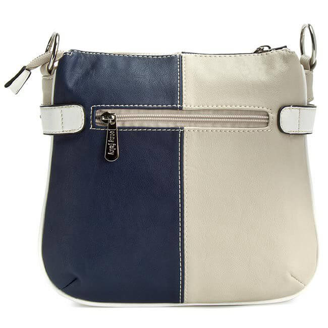 Sac bandoulières - Jenny Fairy - Homme - Bleu /Beige & Beige/Marron -MDN – Image 2
