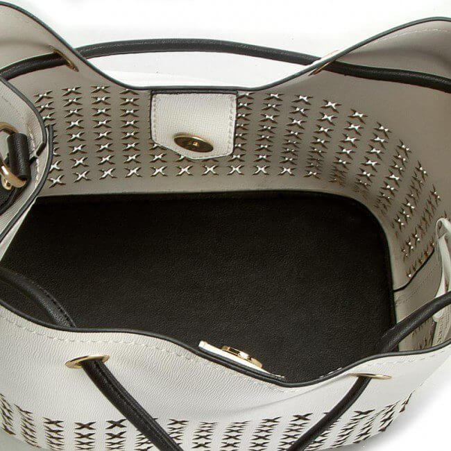 Sac bandoulière moyen - Jenny Fairy - Femme - Blanc - MDN – Image 3