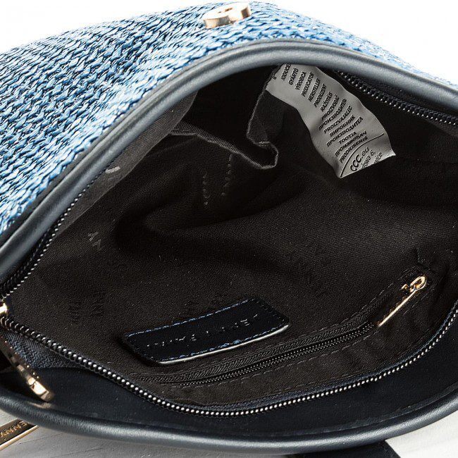 Petit sac bandoulière - Femme - Bleu - MDN – Image 3