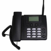 Téléphone Fixe Avec Carte SIM À Technologie GSM Et Radio FM - Noir - 06Mois