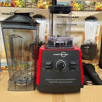 Mixeur Blender - Robot Magic - 5500W - 2 bols multi-usage - Garantie 1 Mois (Crédit)