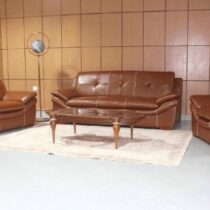 Meuble de salon S-DAKAR003/6P - 6 Places - Marron - Garantie 3 ans - (Crédit)