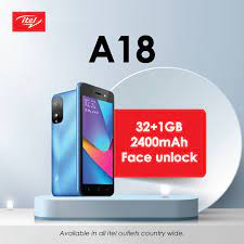 Itel A18 32/1Go RAM - 6.6" - 2MP - Dual SIM - 2400 mAh - 12 mois de garantie – Image 5