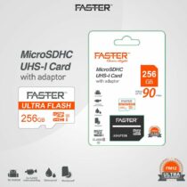 Carte - Mémoire - Faster - UHS-I - MicroSDHC - 256Go