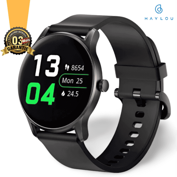 Montre Connectée - Haylou LS09 A - Bluetooth V5.0 - 220mAh - 1.28" - 20 jours en mode - Garantie: 6Mois