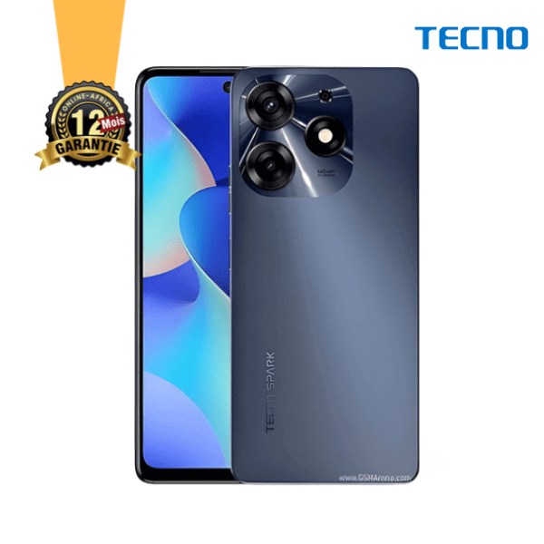 Tecno Spark 10 (Ki5q) - 128+8Go RAM - 6.56" - 50+2+2MP - 5000mAh - Garantie 12 Mois – Image 3