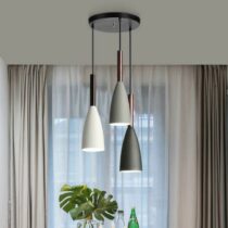 Suspension Luminaire à 3 Lampes Design - Lampe de Plafond
